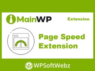 MainWP Page Speed Extension