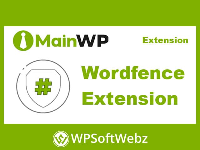 MainWP Wordfence Extension