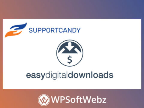 SupportCandy Easy Digital Downloads Integration