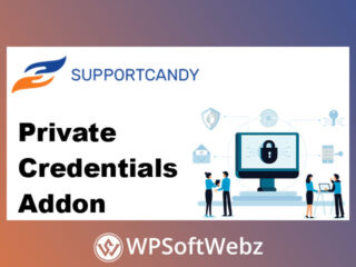 SupportCandy Private Credentials Add-on