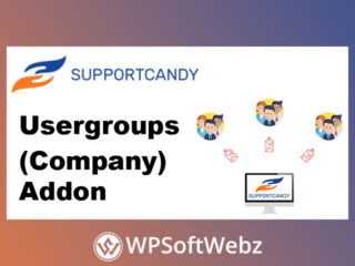 SupportCandy Usergroups (Company) Add-on