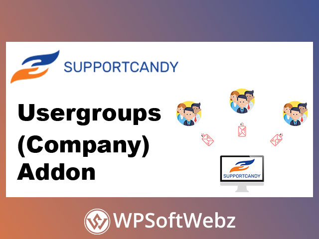 SupportCandy Usergroups (Company) Add-on