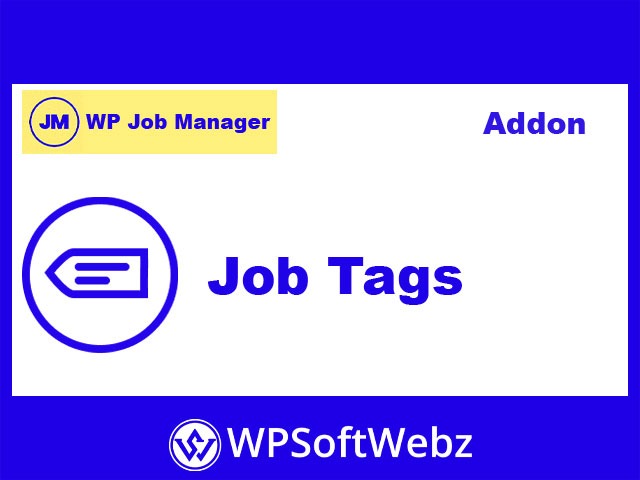 WP Job Manager Job Tags Add-on