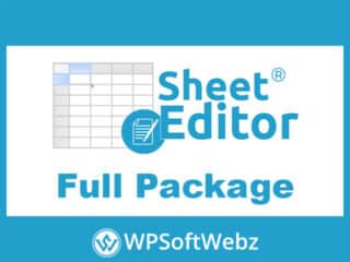 WP Sheet Editor Full Package - Bundle Premium Extensions