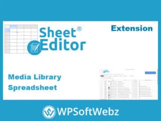 WP Sheet Editor Media Library Spreadsheet Premium