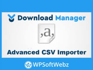 WordPress Download Manager Advanced CSV Importer Addon