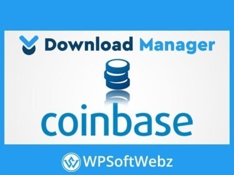 WordPress Download Manager Coinbase Payment Gateway Add-on