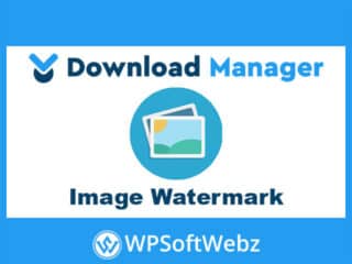 WordPress Download Manager Image Watermark Plugin