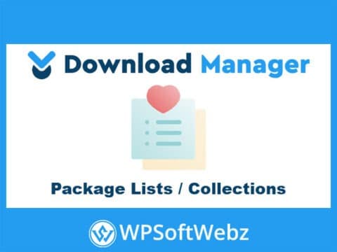 WordPress Download Manager WPDM Package Lists / Collections Add-On