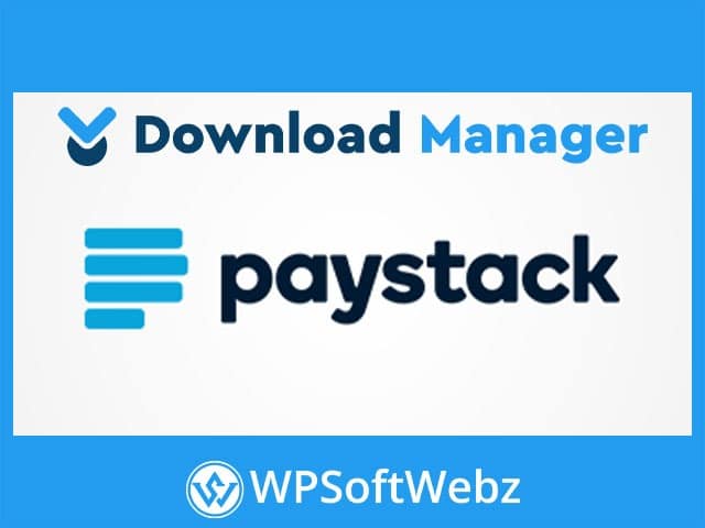 WordPress Download Manager Paystack Payment Add-on