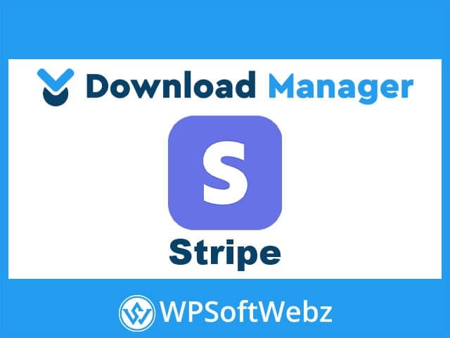 WordPress Download Manager Stripe Payment Gateway Addon