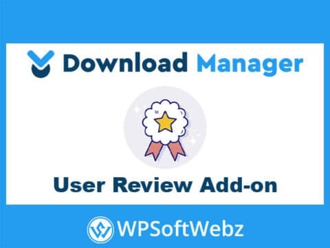 WordPress Download Manager User Review Add-on