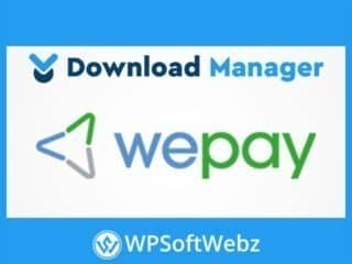 WordPress Download Manager WePay Payment Gateway Add-on