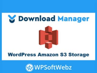 WordPress Download Manager WordPress Amazon S3 Storage Plugin