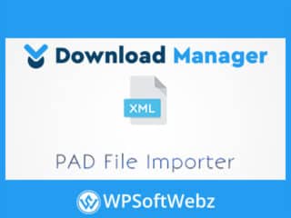 WordPress Download Manager PAD Importer Add-on