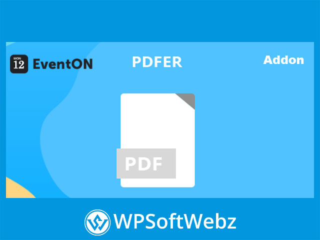 EventON PDFer Addon