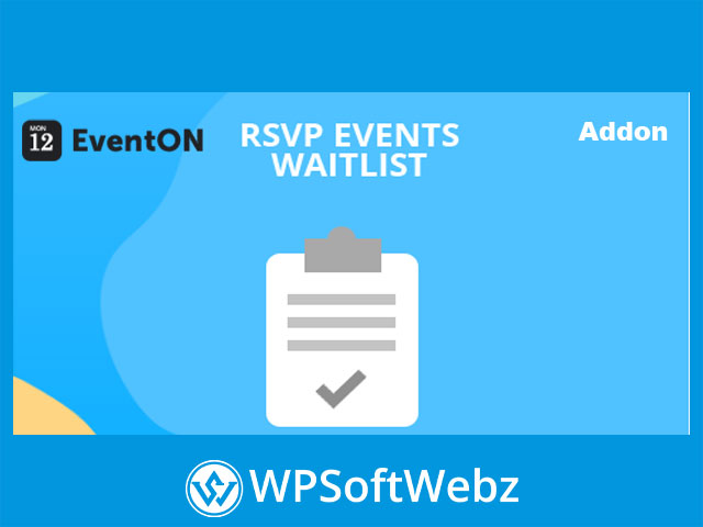 EventON RSVP Events Waitlist Addon