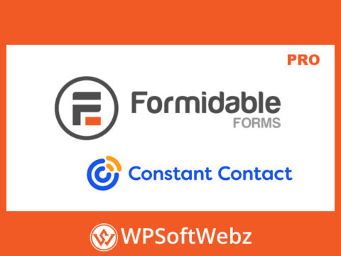 Formidable Forms Constant Contact Add-On