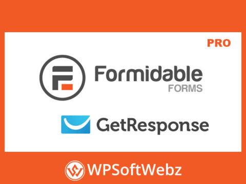 Formidable Forms GetResponse Add-On