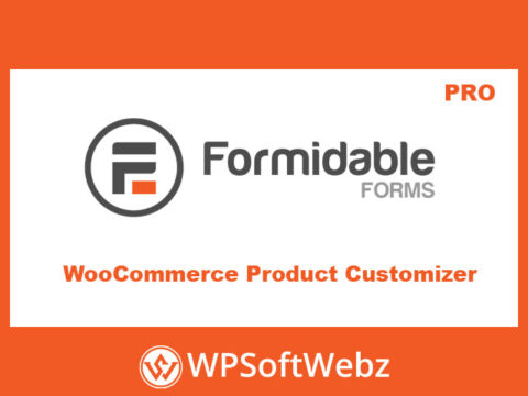 Formidable Forms WooCommerce Product Customizer Add-On