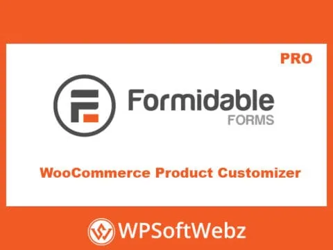 Formidable Forms WooCommerce Product Customizer Add-On