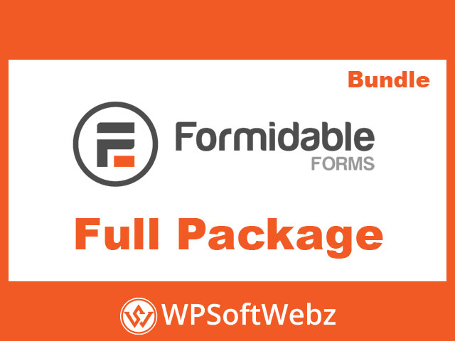 Formidable Forms Pro Package - Includes All Addons