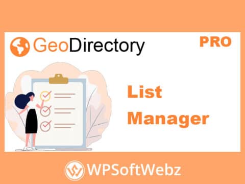 GeoDirectory List Manager Add-on