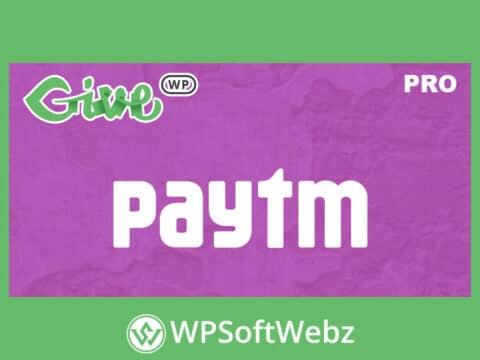 GiveWP Paytm Gateway Addon