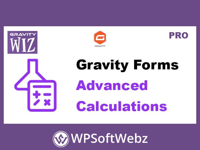 Gravity Forms Advanced Calculations - By Gravity Wiz