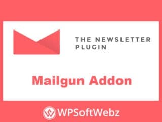 Newsletter Mailgun Addon