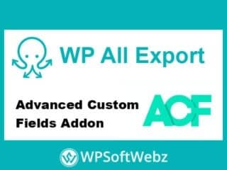 WP All Export Advanced Custom Fields Export Add-On