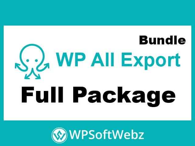 WP All Export Pro Full Package - Includes Bundle Add-ons