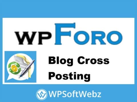 wpForo Cross Posting Addon