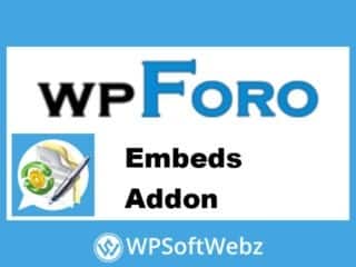 wpForo Embeds Addon