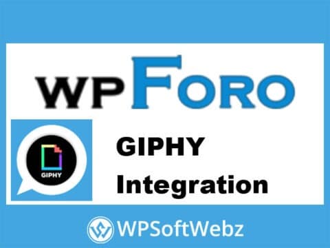 wpForo GIPHY Integration Addon