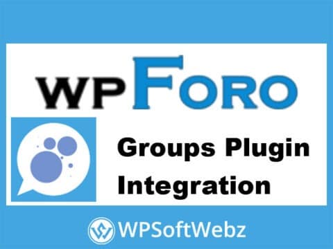 wpForo Groups Plugin Integration Addon