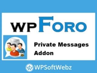 wpForo Private Messages Addon