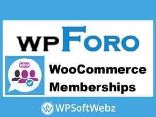 wpForo WooCommerce Memberships Integration Addon