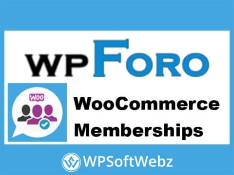 wpForo WooCommerce Memberships Integration Addon