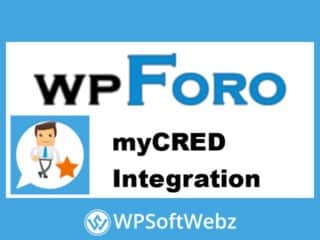 wpForo myCRED Integration Addon