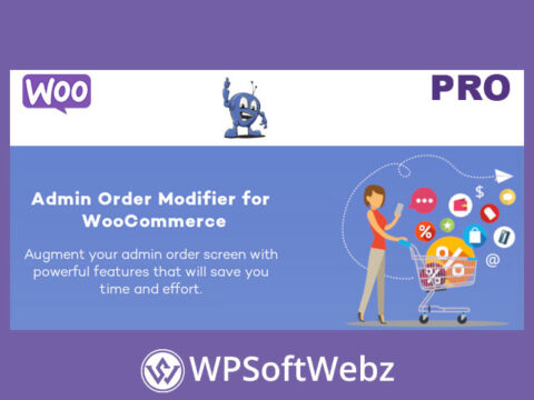 Admin Order Modifier for WooCommerce