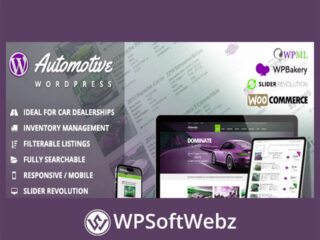 Automotive Car Dealership Business WordPress Theme