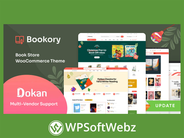 Bookory - Book Store WooCommerce Theme