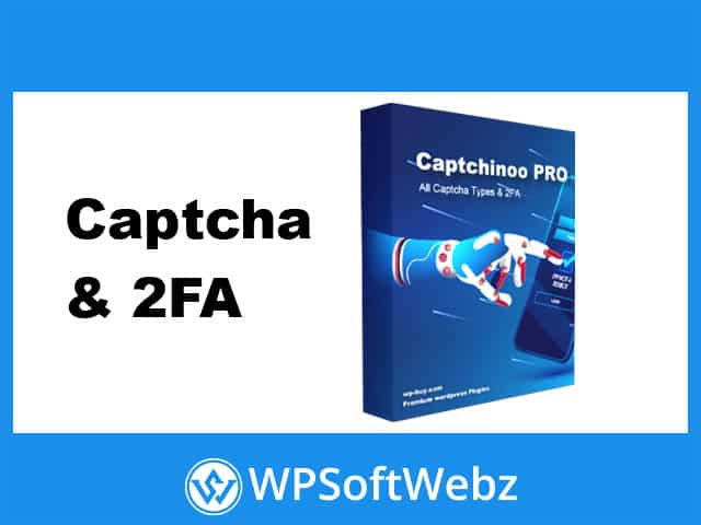 Captchinoo Captcha & 2FA PRO WordPress Plugin