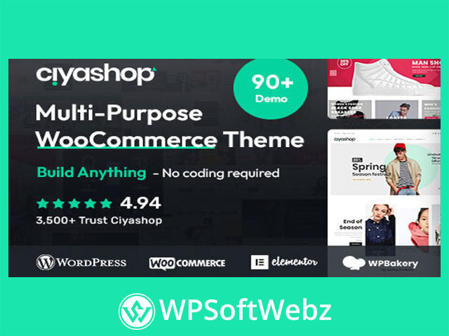 CiyaShop - Multipurpose WooCommerce Theme