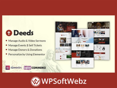 Deeds - The Best Church WordPress Theme