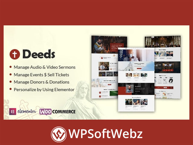 Deeds - The Best Church WordPress Theme