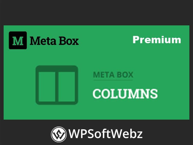 Meta Box Columns Extension