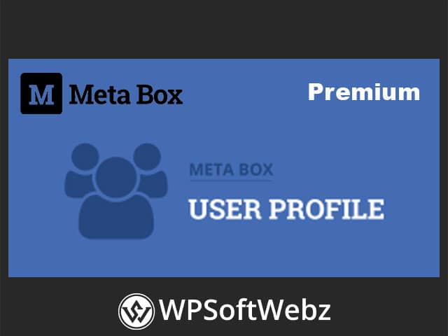 Meta Box - MB User Profile Extension