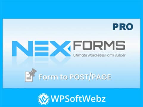 NEX-Forms - Form to Post/Page Add-On